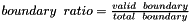 $ \LARGE boundary\ ratio = \frac{valid\ boundary}{total\ boundary} $